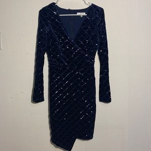 Honey and Rosie Navy dress Small